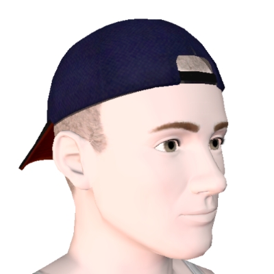 Syndicate Supply silence Navy Blue Reverse Baseball Cap by Boylonian - The Exchange - Community -  The Sims 3