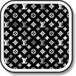 Black and White LV Louis Vuitton Pattern by Daniellaxox - The Exchange - Community - The Sims 3